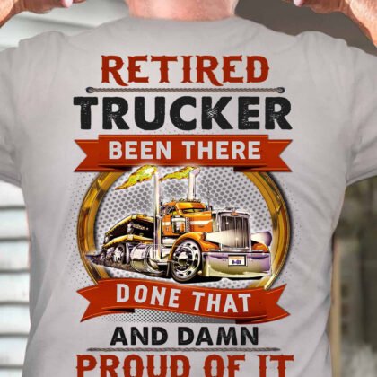 Retired Trucker Proud Of It
